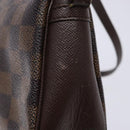 LOUIS VUITTON Damier Ebene Trousse Makeup Pouch N51982 LV Auth 136912-10