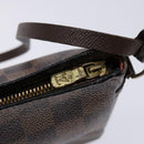 LOUIS VUITTON Damier Ebene Trousse Makeup Pouch N51982 LV Auth 136912-18