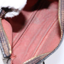 LOUIS VUITTON Damier Ebene Trousse Makeup Pouch N51982 LV Auth 136912-11