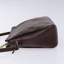 LOUIS VUITTON Damier Ebene Trousse Makeup Pouch N51982 LV Auth 136912-4