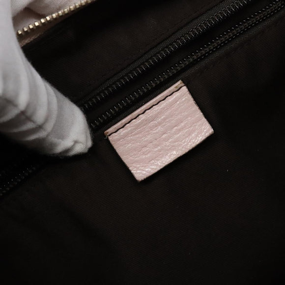 GUCCI GG Canvas Shoulder Bag Beige Gold 182092 Auth 136918A