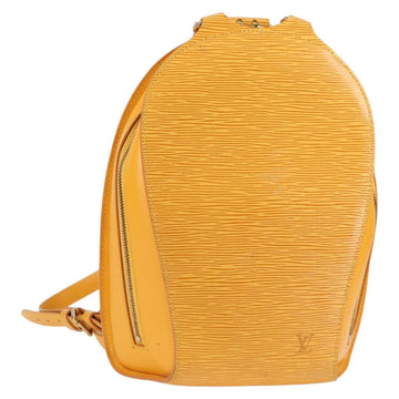 LOUIS VUITTON Epi Mabillon Backpack Yellow M52239 LV Auth 136925