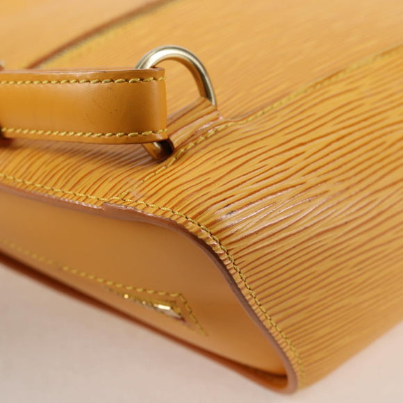 LOUIS VUITTON Epi Mabillon Backpack Yellow M52239 LV Auth 136925