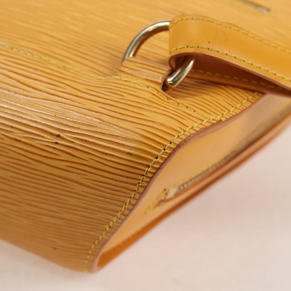 LOUIS VUITTON Epi Mabillon Backpack Yellow M52239 LV Auth 136925