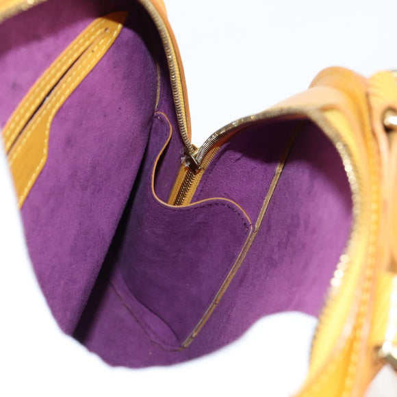 LOUIS VUITTON Epi Mabillon Backpack Yellow M52239 LV Auth 136925