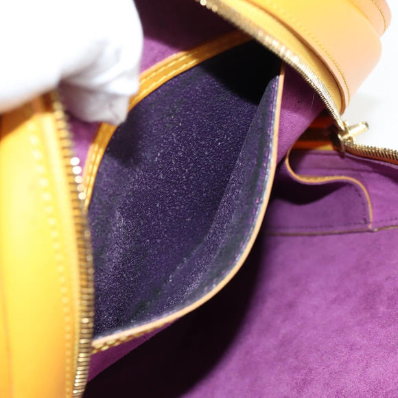 LOUIS VUITTON Epi Mabillon Backpack Yellow M52239 LV Auth 136925