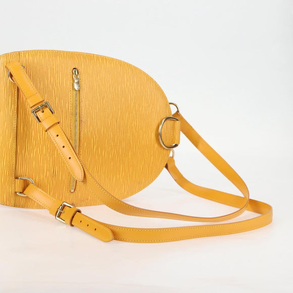 LOUIS VUITTON Epi Mabillon Backpack Yellow M52239 LV Auth 136925