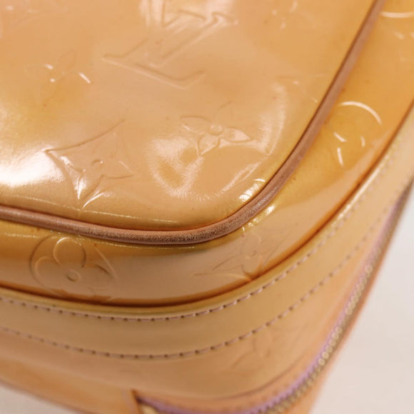 LOUIS VUITTON Monogram Vernis Wooster Bag Marshmallow Pink M91037 Auth 136926