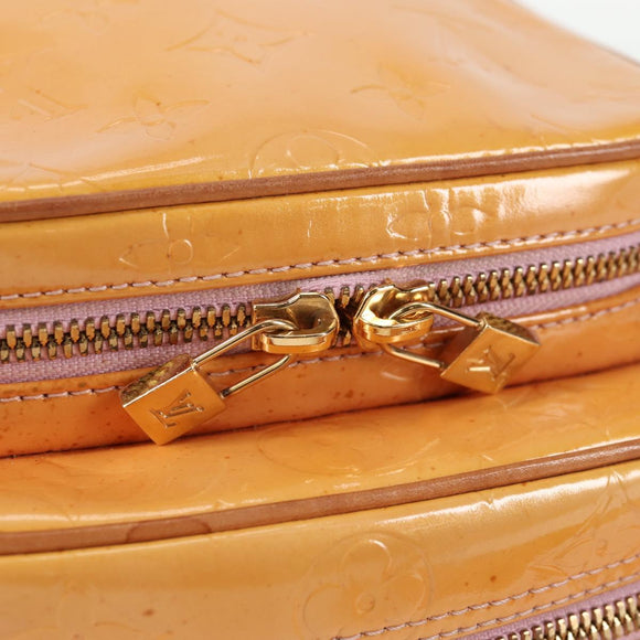 LOUIS VUITTON Monogram Vernis Wooster Bag Marshmallow Pink M91037 Auth 136926