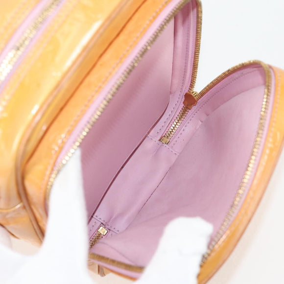 LOUIS VUITTON Monogram Vernis Wooster Bag Marshmallow Pink M91037 Auth 136926