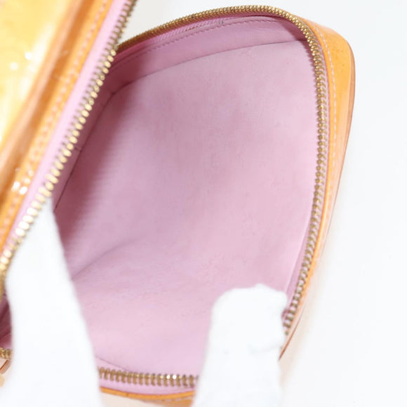 LOUIS VUITTON Monogram Vernis Wooster Bag Marshmallow Pink M91037 Auth 136926