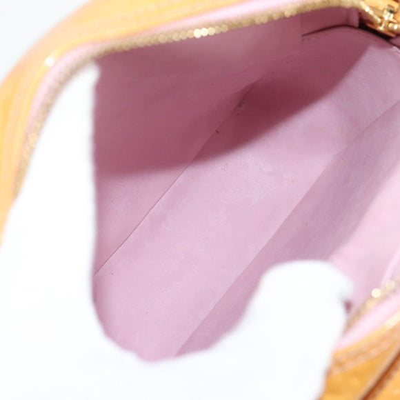 LOUIS VUITTON Monogram Vernis Wooster Bag Marshmallow Pink M91037 Auth 136926