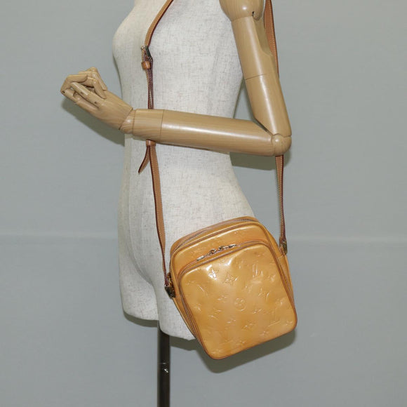 LOUIS VUITTON Monogram Vernis Wooster Bag Marshmallow Pink M91037 Auth 136926