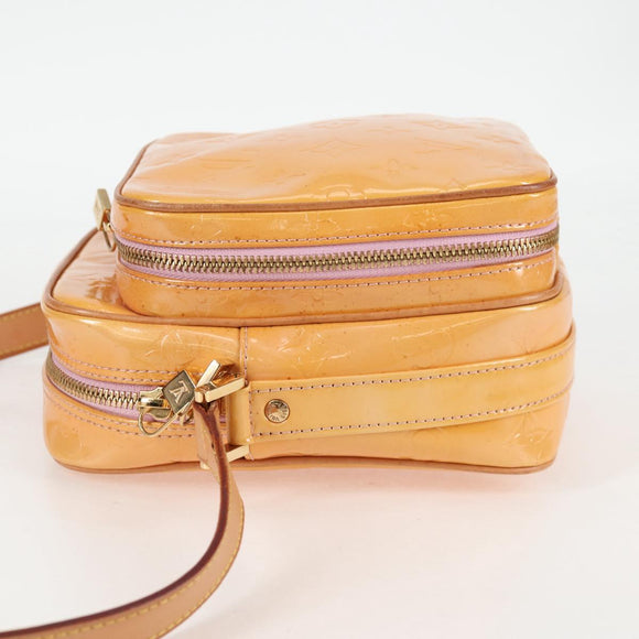 LOUIS VUITTON Monogram Vernis Wooster Bag Marshmallow Pink M91037 Auth 136926