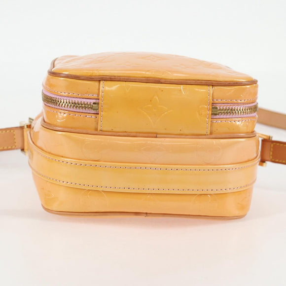 LOUIS VUITTON Monogram Vernis Wooster Bag Marshmallow Pink M91037 Auth 136926