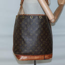 LOUIS VUITTON Monogram Noe Shoulder Bag M42224 LV Auth 136930-19