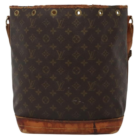 LOUIS VUITTON Monogram Noe Shoulder Bag M42224 LV Auth 136930