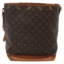 LOUIS VUITTON Monogram Noe Shoulder Bag M42224 LV Auth 136930-3