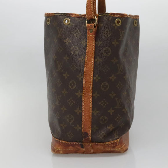 LOUIS VUITTON Monogram Noe Shoulder Bag M42224 LV Auth 136930