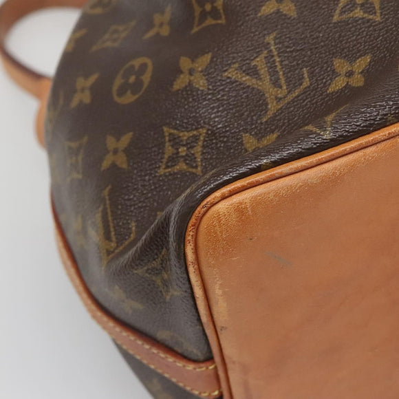 LOUIS VUITTON Monogram Petit Noe Shoulder Bag M42226 LV Auth 136931