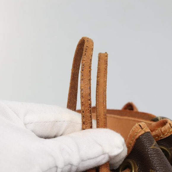 LOUIS VUITTON Monogram Petit Noe Shoulder Bag M42226 LV Auth 136931