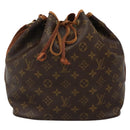LOUIS VUITTON Monogram Petit Noe Shoulder Bag M42226 LV Auth 136931-13
