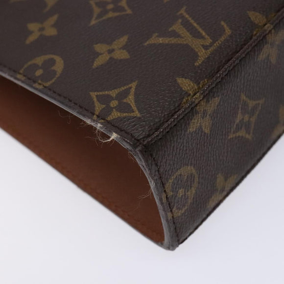 LOUIS VUITTON Monogram Malesherbes Hand Bag M51379 LV Auth 136933