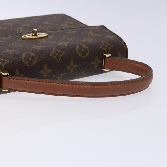 LOUIS VUITTON Monogram Malesherbes Hand Bag M51379 LV Auth 136933