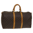 LOUIS VUITTON Monogram Keepall Bandouliere 50 Boston Bag M41416 LV Auth 136941-1