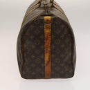 LOUIS VUITTON Monogram Keepall Bandouliere 50 Boston Bag M41416 LV Auth 136941-4