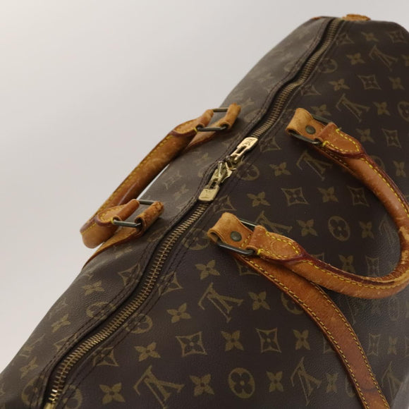 LOUIS VUITTON Monogram Keepall Bandouliere 50 Boston Bag M41416 LV Auth 136941