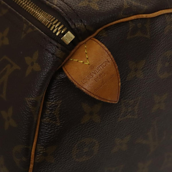 LOUIS VUITTON Monogram Keepall 55 Boston Bag M41424 LV Auth 136942