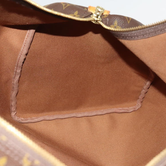LOUIS VUITTON Monogram Keepall 55 Boston Bag M41424 LV Auth 136942
