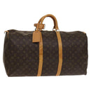 LOUIS VUITTON Monogram Keepall 55 Boston Bag M41424 LV Auth 136943-1