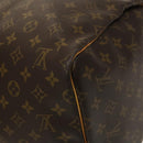LOUIS VUITTON Monogram Keepall 55 Boston Bag M41424 LV Auth 136943-12