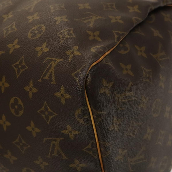 LOUIS VUITTON Monogram Keepall 55 Boston Bag M41424 LV Auth 136943