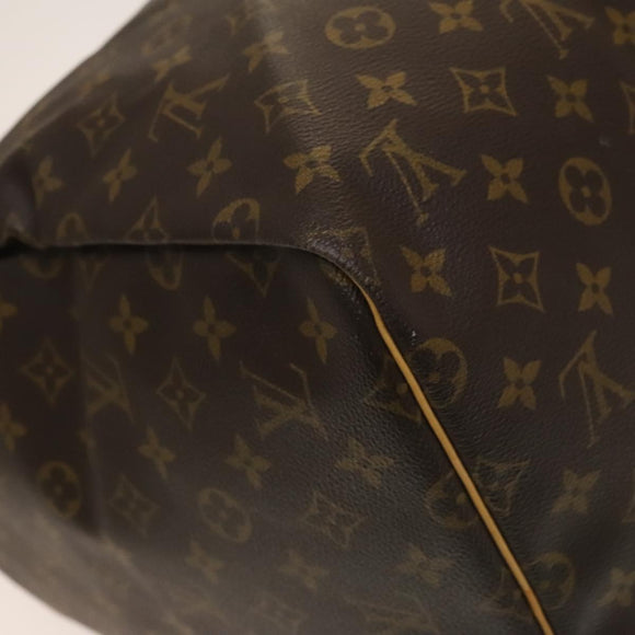 LOUIS VUITTON Monogram Keepall 55 Boston Bag M41424 LV Auth 136943