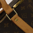 LOUIS VUITTON Monogram Keepall 55 Boston Bag M41424 LV Auth 136943-17