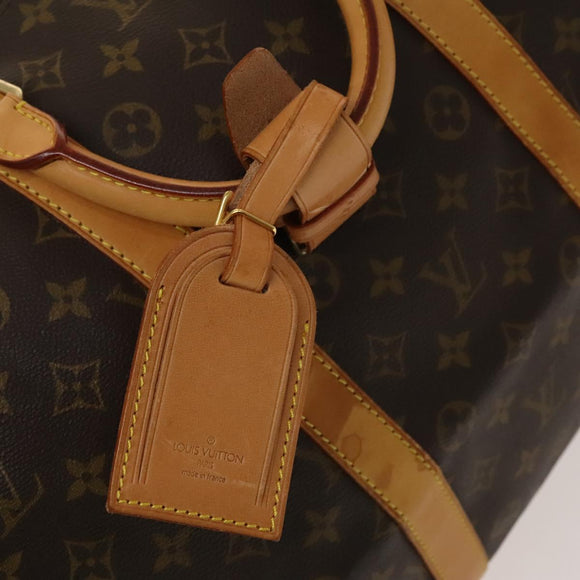LOUIS VUITTON Monogram Keepall 55 Boston Bag M41424 LV Auth 136943