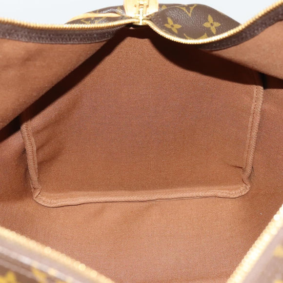 LOUIS VUITTON Monogram Keepall 55 Boston Bag M41424 LV Auth 136943