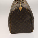 LOUIS VUITTON Monogram Keepall 55 Boston Bag M41424 LV Auth 136943-3