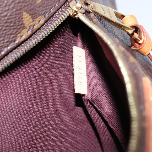 LOUIS VUITTON Monogram Jena PM Tote Bag M42268 LV Auth 136948