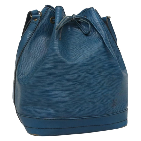 LOUIS VUITTON Epi Noe Shoulder Bag Toledo Blue M44005 LV Auth 136964