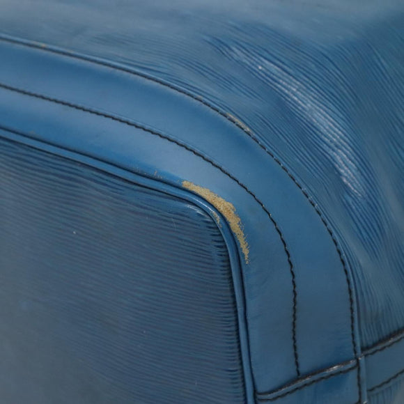 LOUIS VUITTON Epi Noe Shoulder Bag Toledo Blue M44005 LV Auth 136964