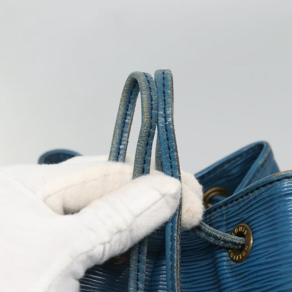 LOUIS VUITTON Epi Noe Shoulder Bag Toledo Blue M44005 LV Auth 136964