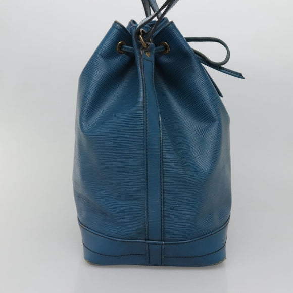 LOUIS VUITTON Epi Noe Shoulder Bag Toledo Blue M44005 LV Auth 136964