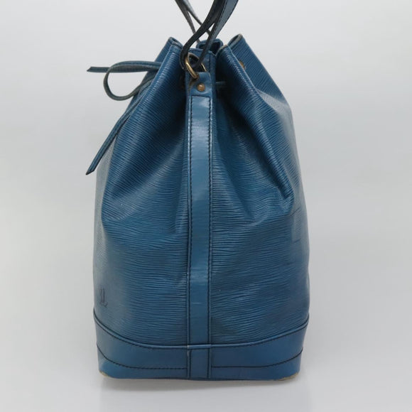 LOUIS VUITTON Epi Noe Shoulder Bag Toledo Blue M44005 LV Auth 136964