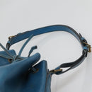 LOUIS VUITTON Epi Noe Shoulder Bag Toledo Blue M44005 LV Auth 136964-8