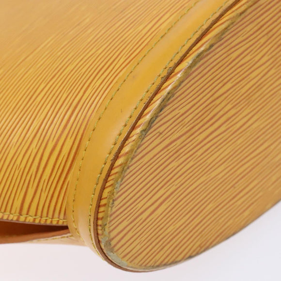 LOUIS VUITTON Epi Saint Jacques Hand Bag Yellow M52279 LV Auth 136966