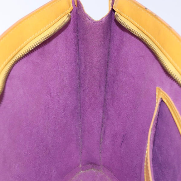 LOUIS VUITTON Epi Saint Jacques Hand Bag Yellow M52279 LV Auth 136966